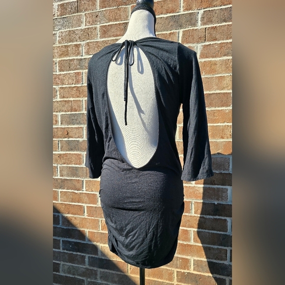 Trina Turk Open Back Mini Black - Picture 7 of 14